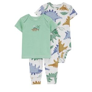 NWT Carter's Child of Mine Newborn boys' 3-piece Set - 🦖🦕 Dino